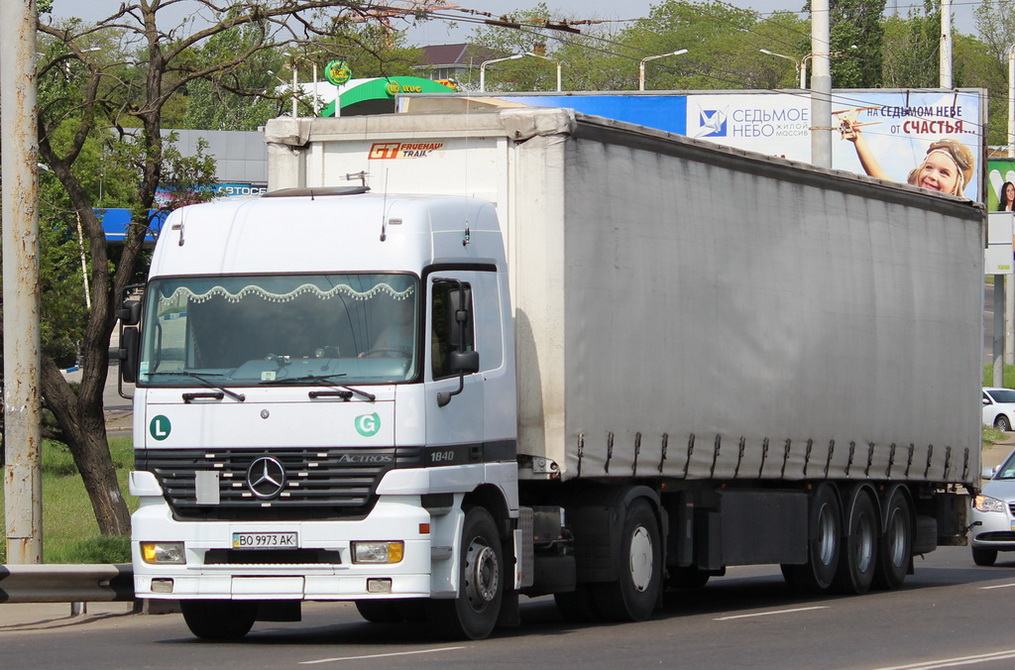 Тернопольская область, № ВО 9973 АК — Mercedes-Benz Actros ('1997) 1840