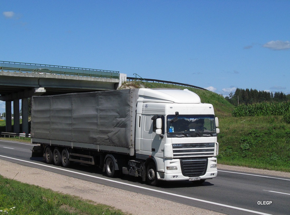 Гродненская область, № АІ 4786-4 — DAF XF105 FT