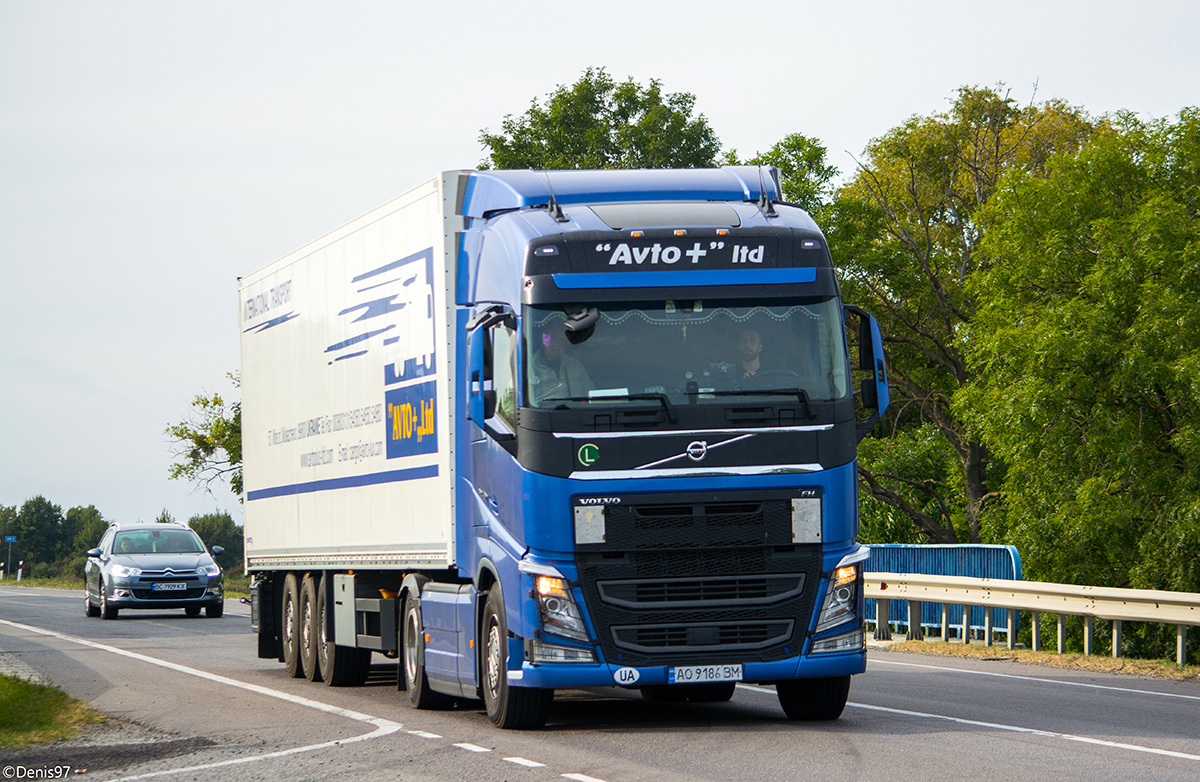 Закарпатская область, № АО 9186 ВМ — Volvo ('2012) FH.460