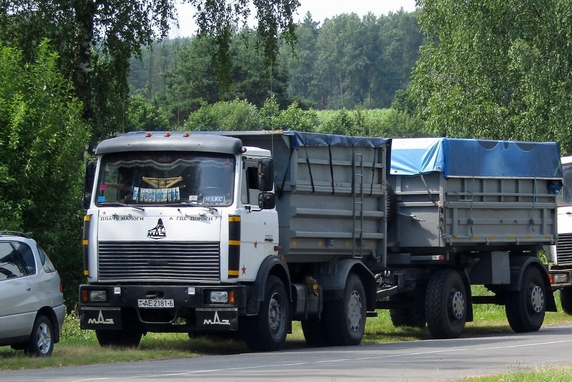 Могилёвская область, № АЕ 2181-6 — МАЗ-5551 (общая модель)