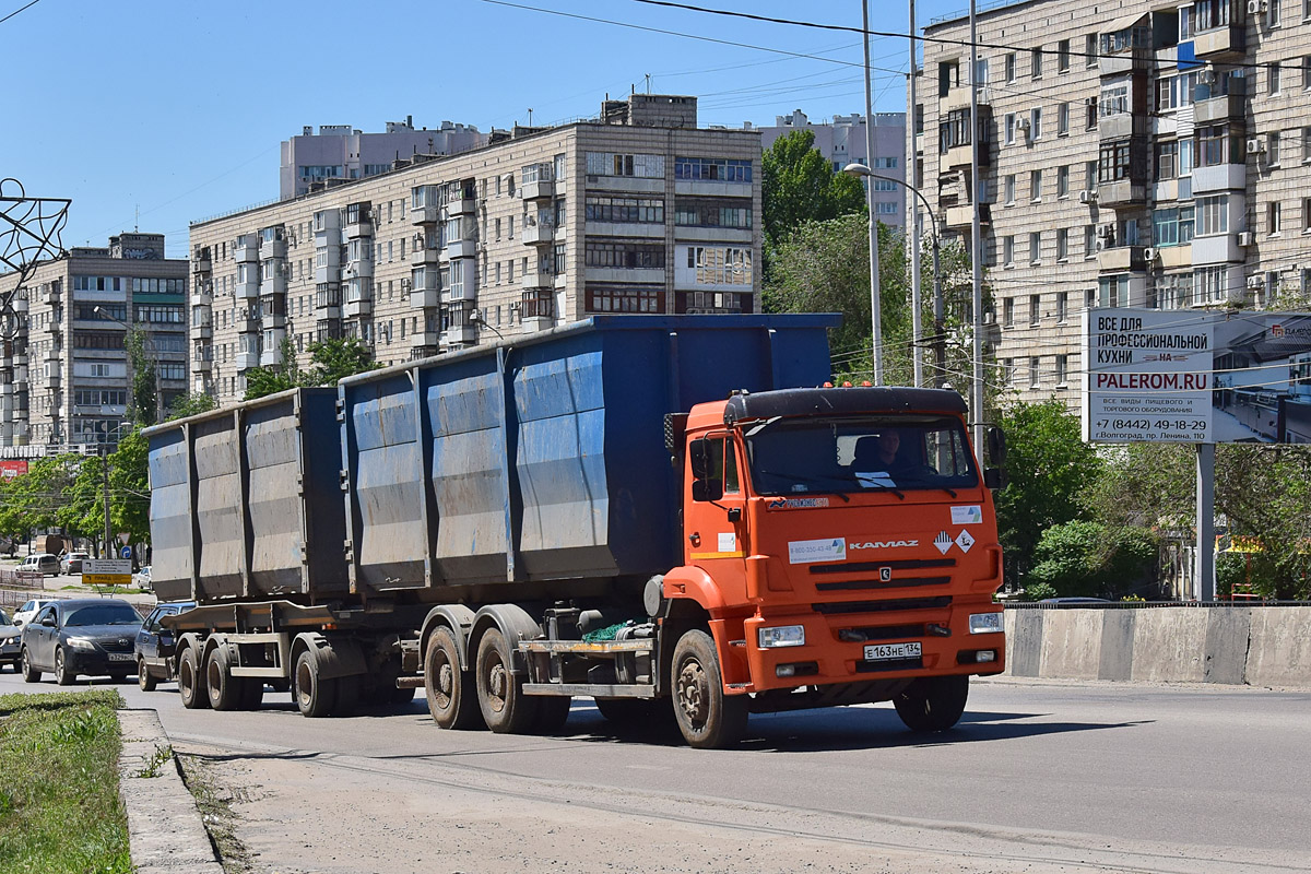 Волгоградская область, № Е 163 НЕ 134 — КамАЗ-6520-53