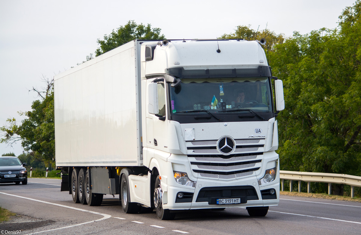 Львовская область, № ВС 3131 НТ — Mercedes-Benz Actros ('2011) 1840