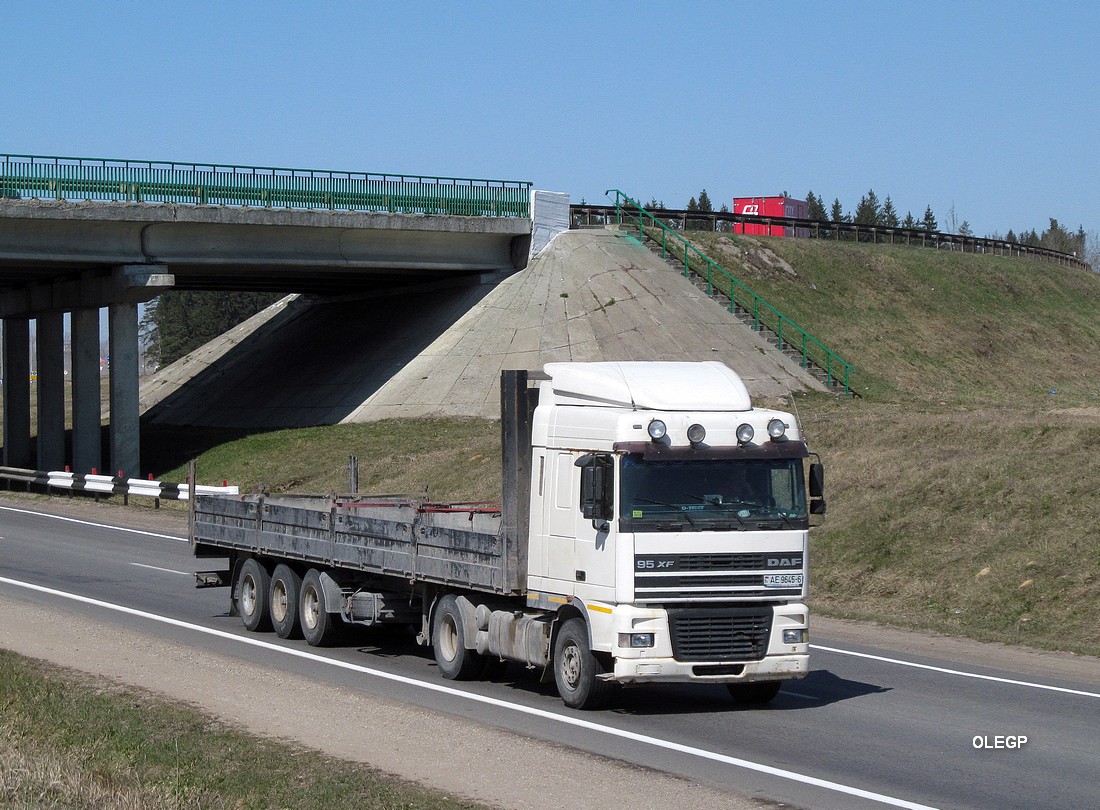 Могилёвская область, № АЕ 9645-6 — DAF 95XF FT