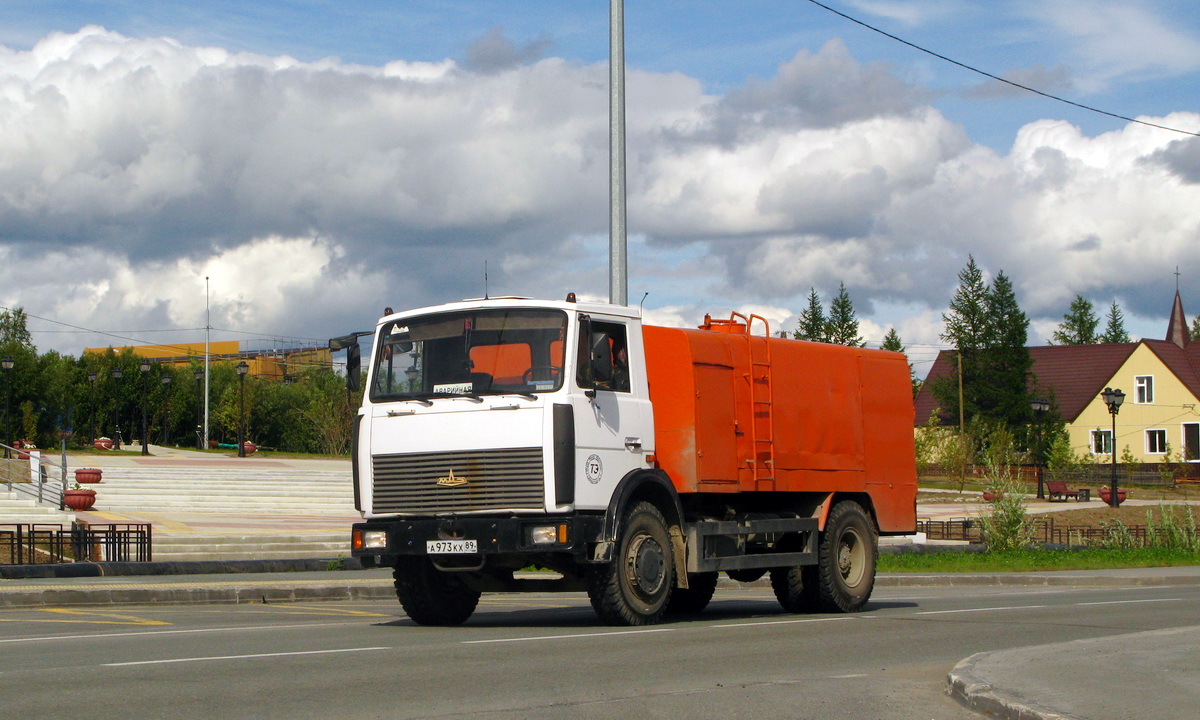 Ямало-Ненецкий автоном.округ, № А 973 КХ 89 — МАЗ-533702