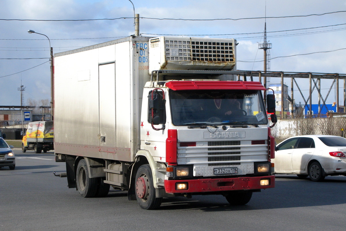 Санкт-Петербург, № Т 332 ОХ 178 — Scania (II) P93M