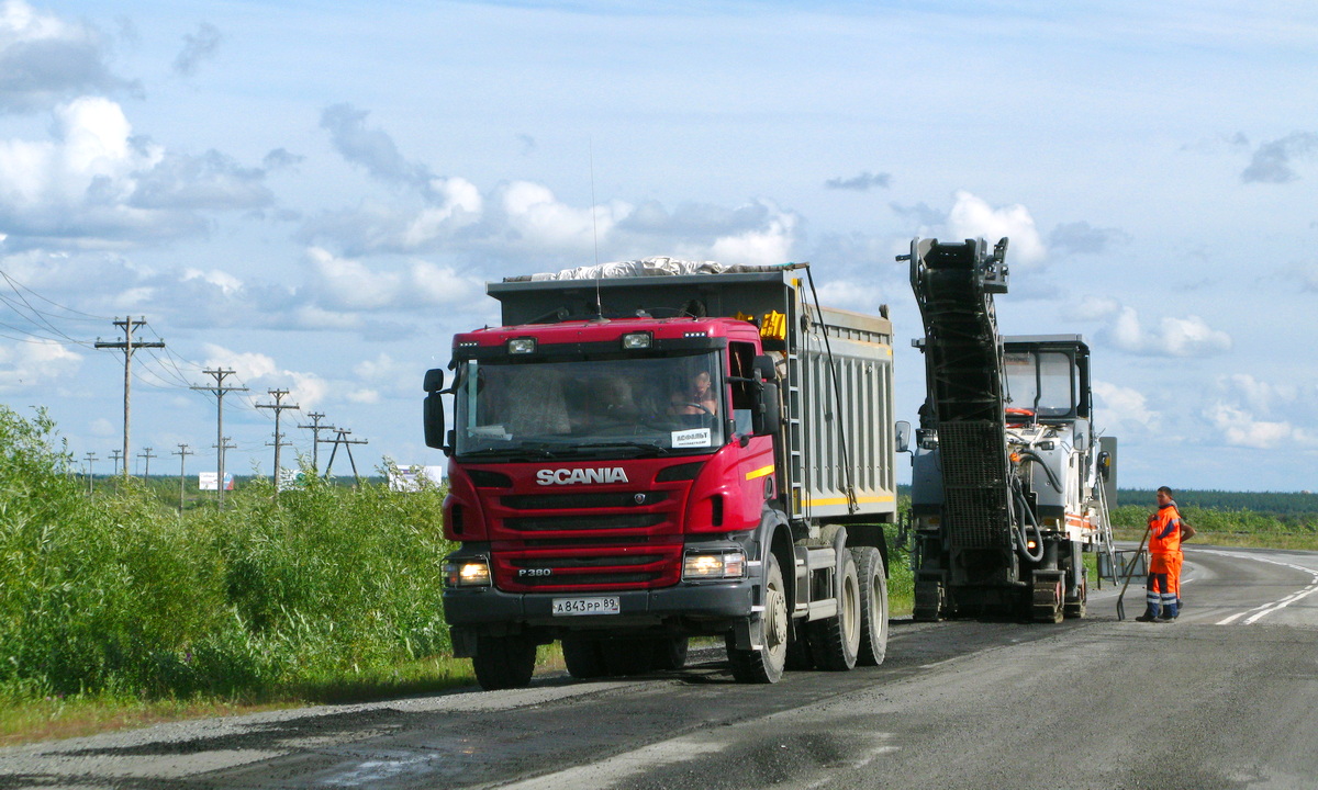 Ямало-Ненецкий автоном.округ, № А 843 РР 89 — Scania ('2011) P400