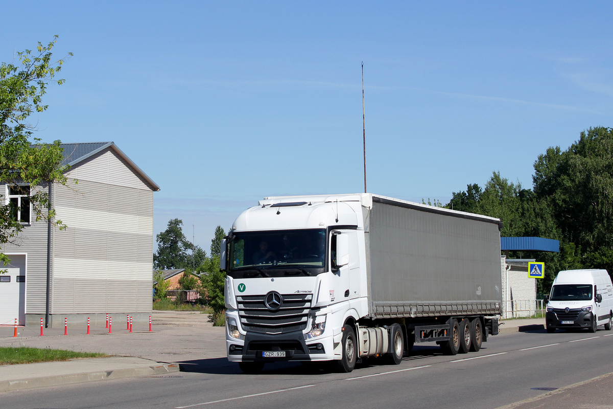 Литва, № GZR 939 — Mercedes-Benz Actros ('2011) 1842