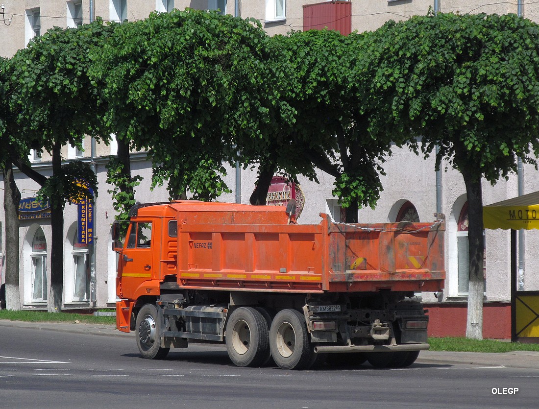 Брестская область, № АМ 3822-1 — КамАЗ-65115 (общая модель)