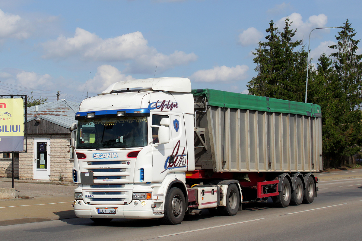 Литва, № LLT 365 — Scania ('2004) R420