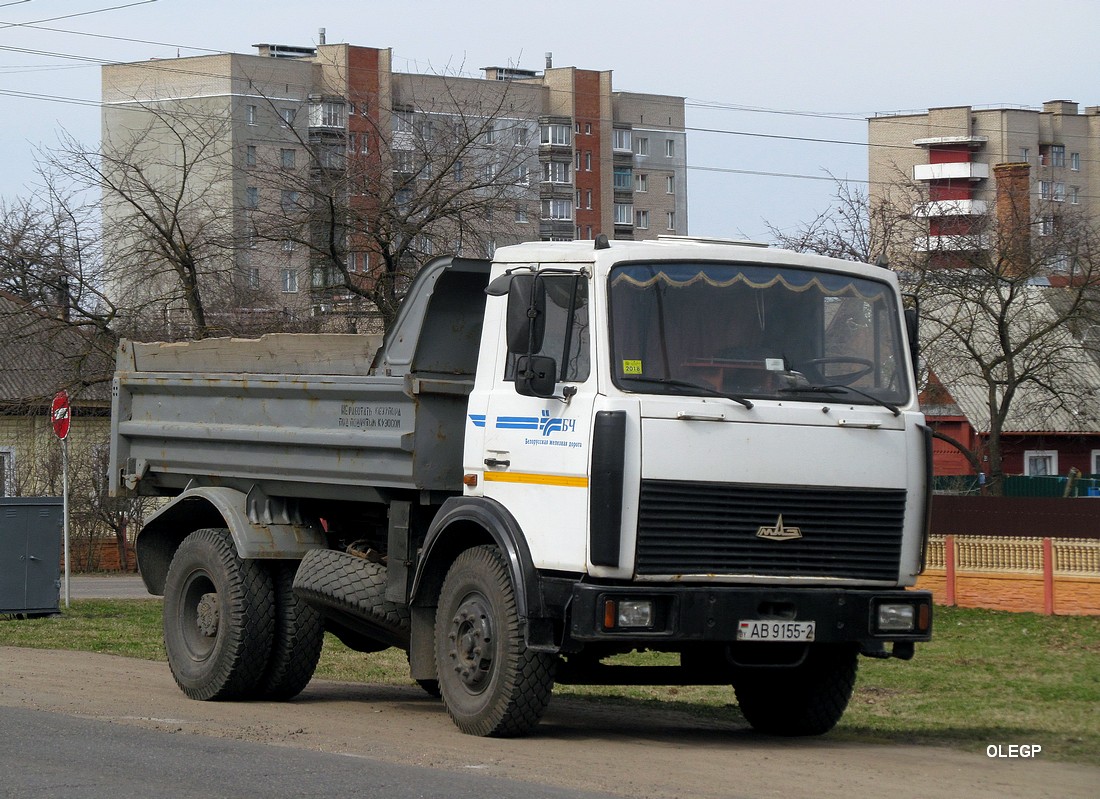 Витебская область, № АВ 9155-2 — МАЗ-5551 (общая модель)