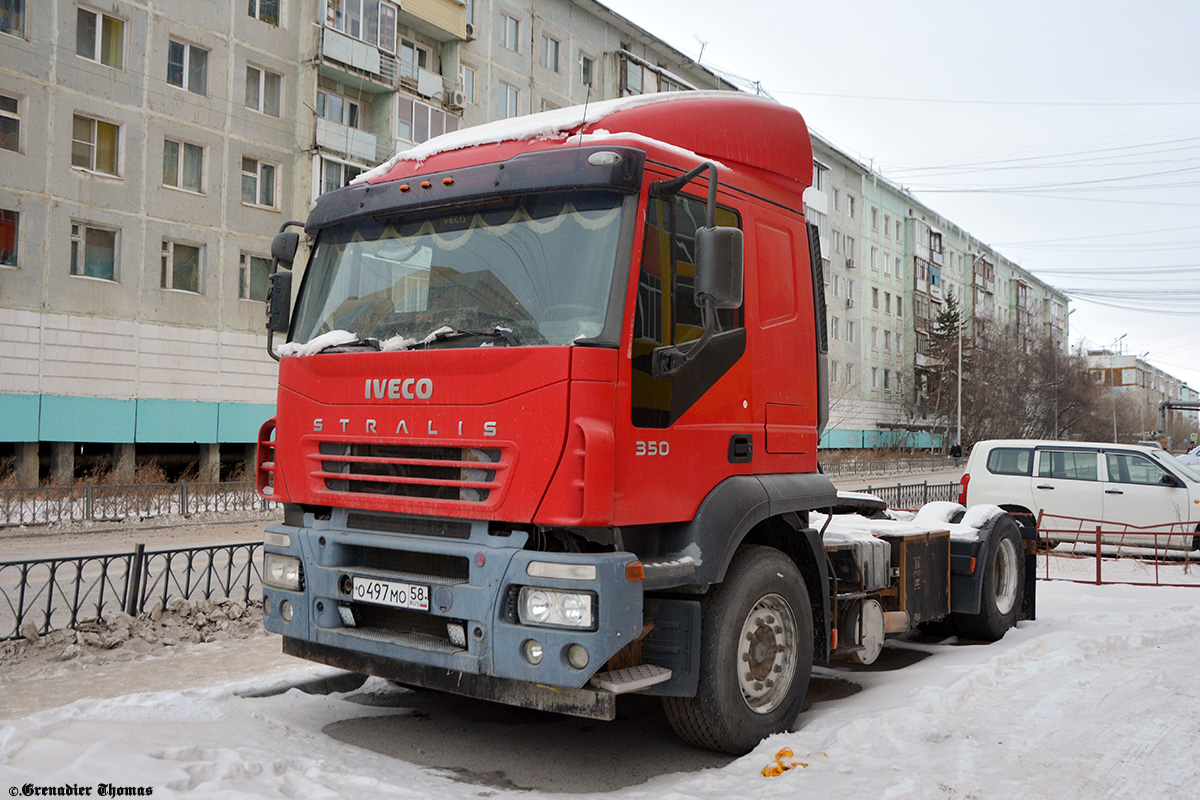 Саха (Якутия), № О 497 МО 58 — IVECO Stralis ('2002) 350