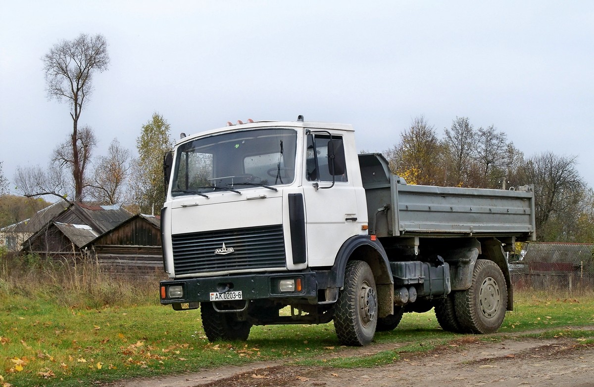 Могилёвская область, № АК 0203-6 — МАЗ-5551 (общая модель)