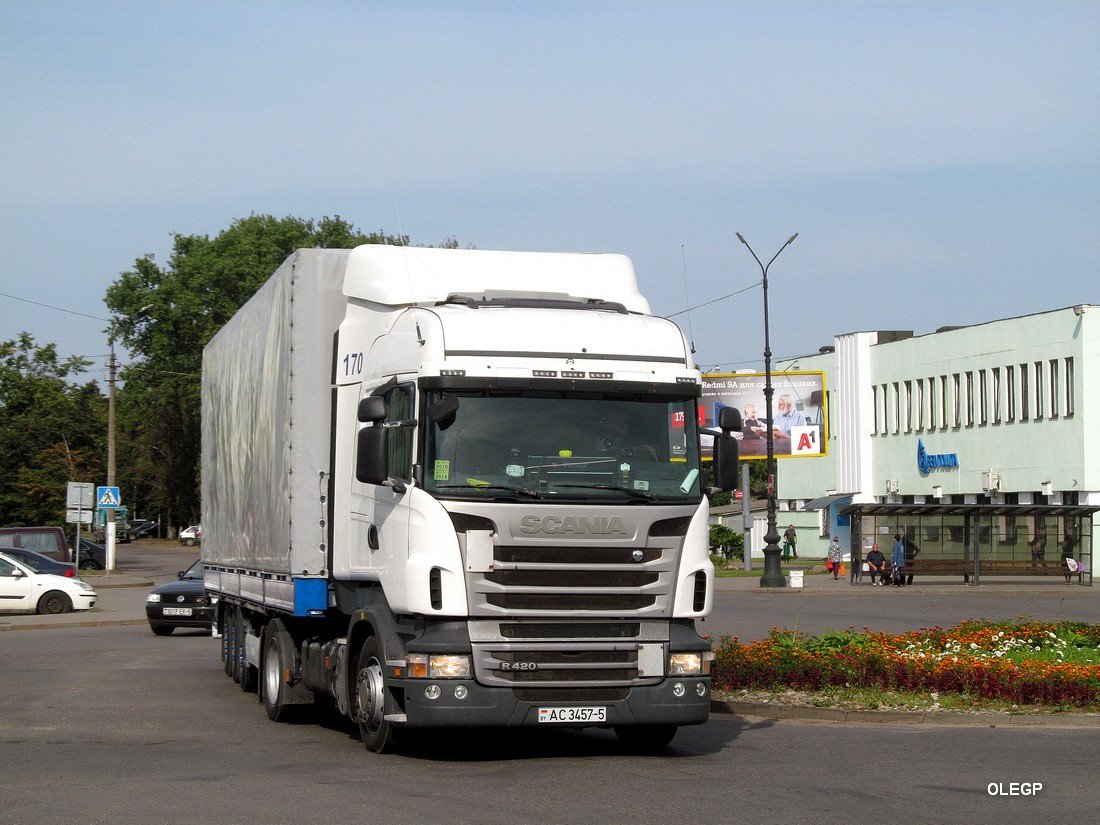 Минская область, № АС 3457-5 — Scania ('2009) R420