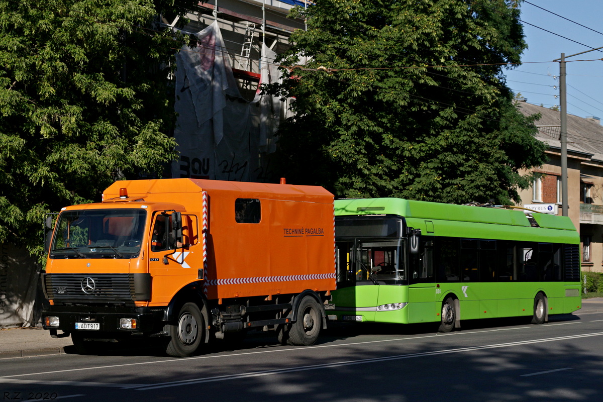 Литва, № ADT 917 — Mercedes-Benz SK (общ. мод.)