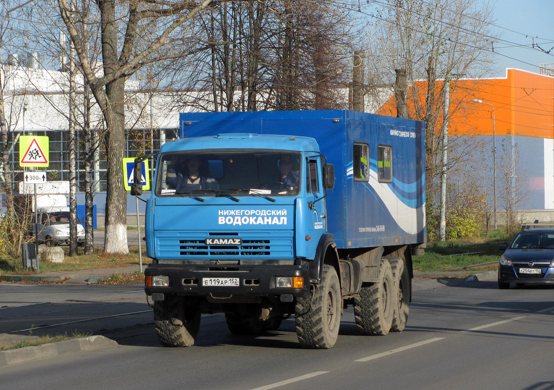 Нижегородская область, № Е 119 АР 152 — КамАЗ-43118-10 [43118K]