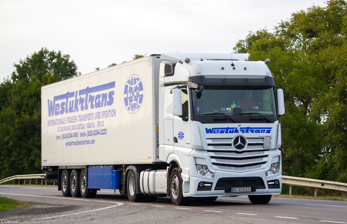 Львовская область, № ВС 0310 ЕХ — Mercedes-Benz Actros ('2011) 1848