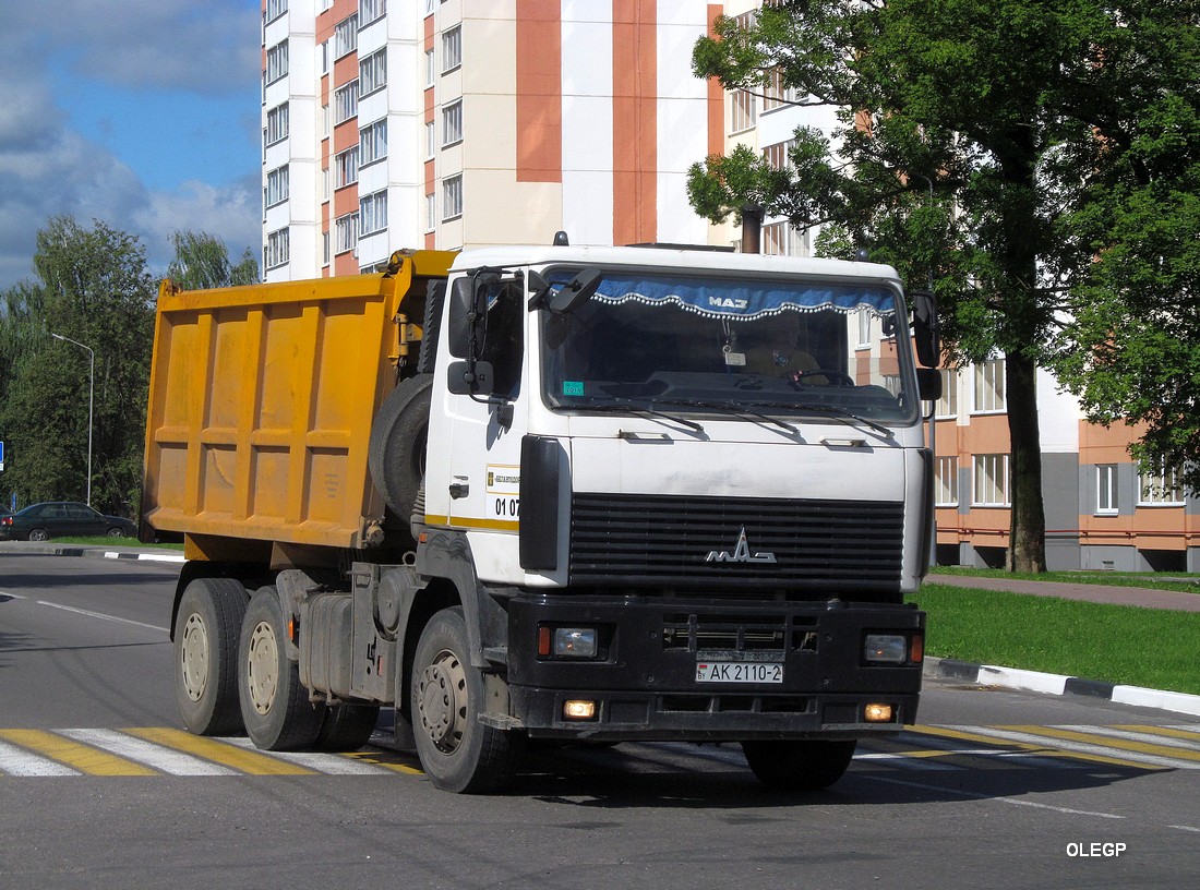 Витебская область, № АК 2110-2 — МАЗ-6501 (общая модель)