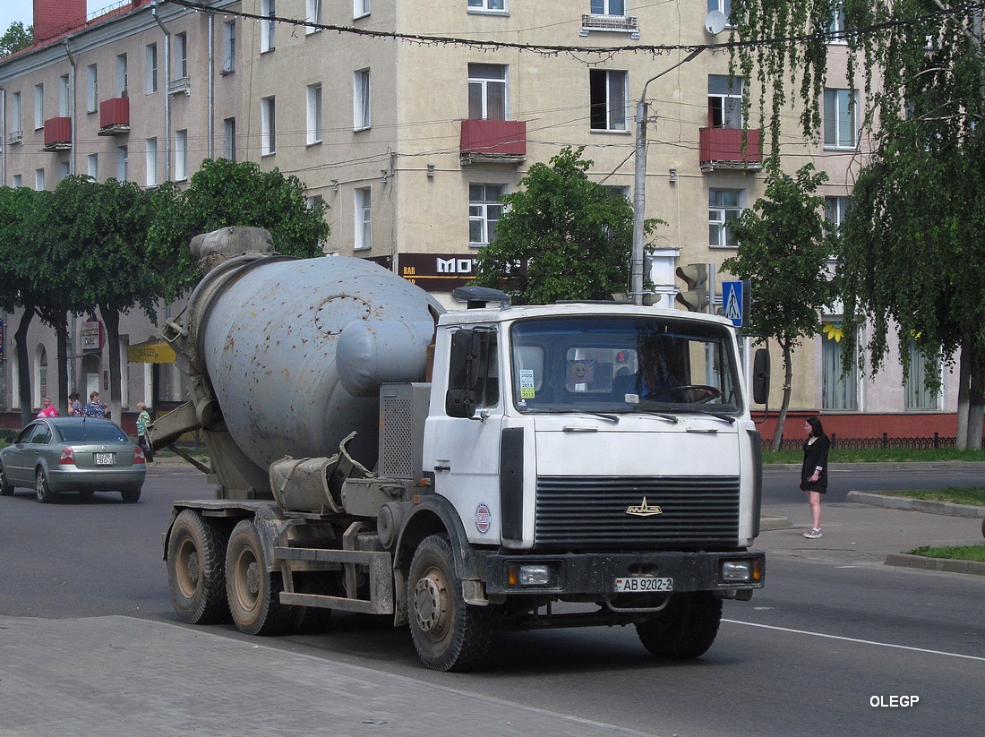 Витебская область, № АВ 9202-2 — МАЗ-6303 (общая модель)