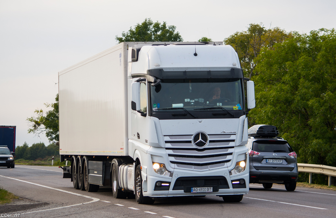 Закарпатская область, № АО 4900 ВТ — Mercedes-Benz Actros ('2011) 1845