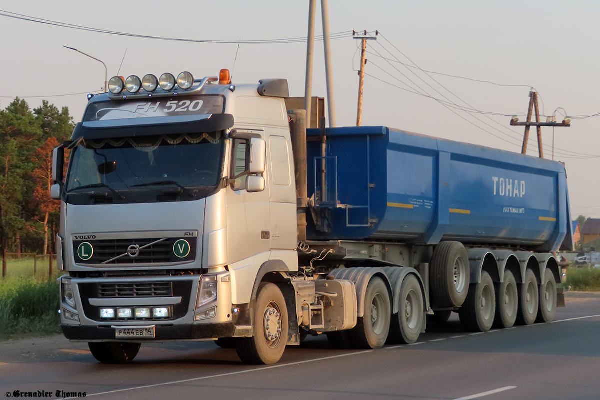 Саха (Якутия), № Р 444 ЕВ 14 — Volvo ('2008) FH.520