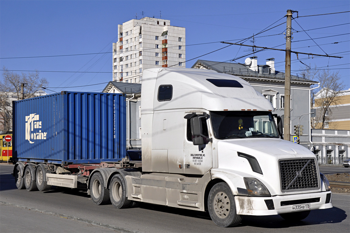 Санкт-Петербург, № Н 335 МВ 178 — Volvo VNL670