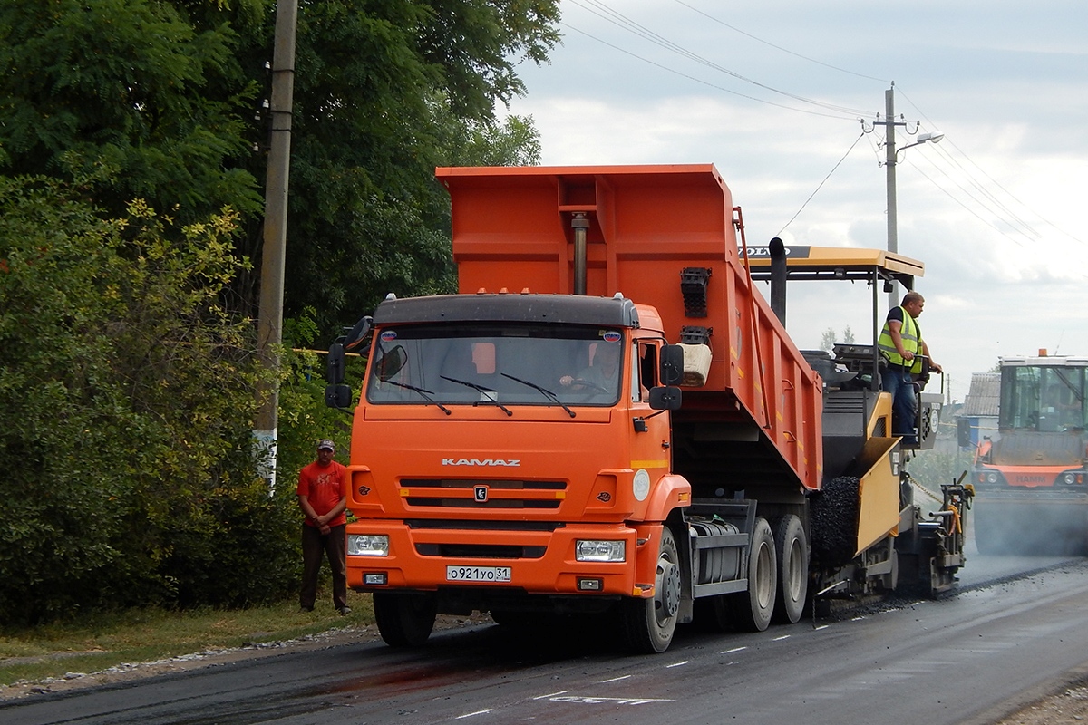 Белгородская область, № О 921 УО 31 — КамАЗ-65115-50