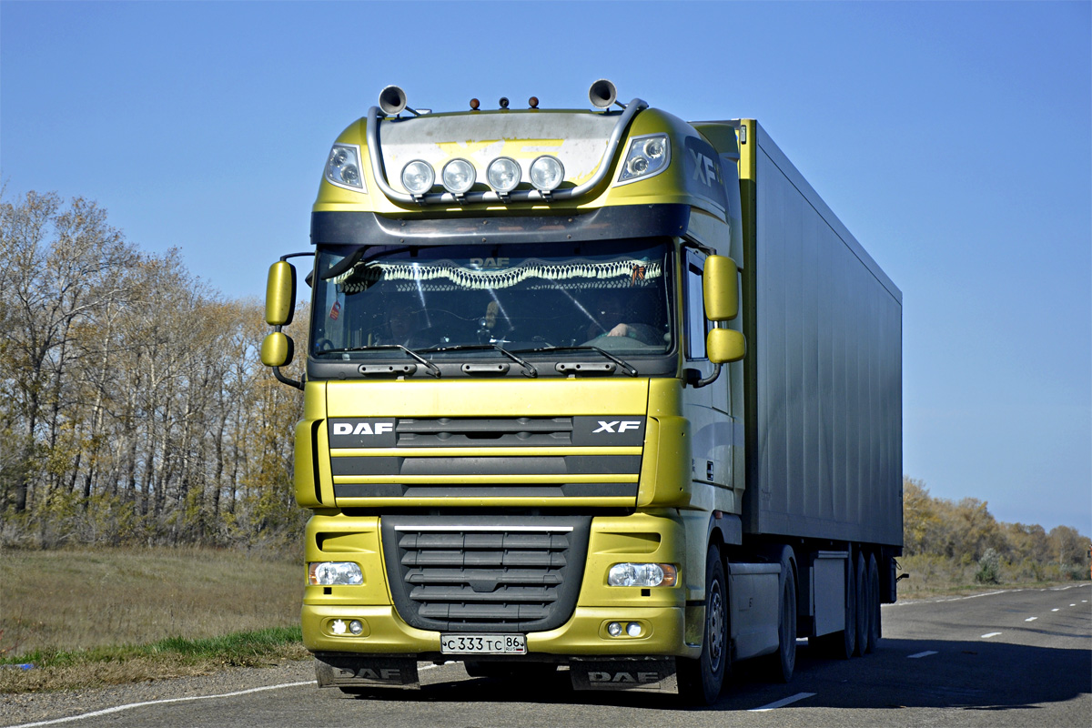 Новосибирская область, № С 333 ТС 86 — DAF XF105 FT