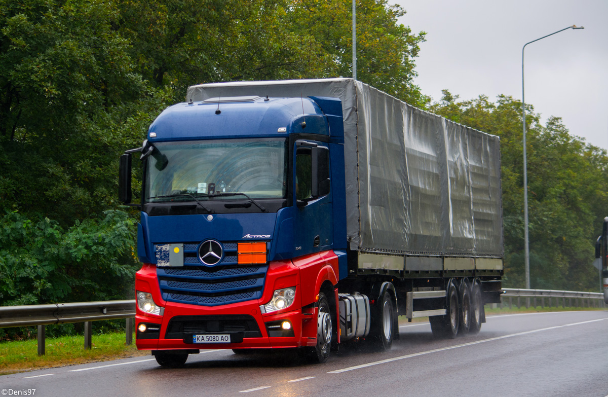 Киев, № КА 5080 АО — Mercedes-Benz Actros ('2011) 1843