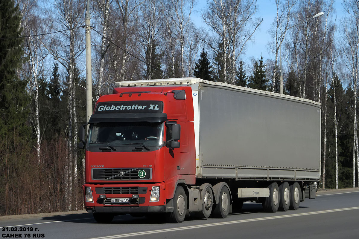 Волгоградская область, № Е 188 МЕ 134 — Volvo ('2002) FH12.420