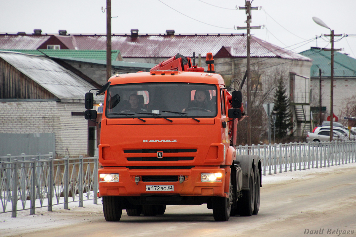 Ненецкий автономный округ, № А 172 ВС 83 — КамАЗ-65115-A4