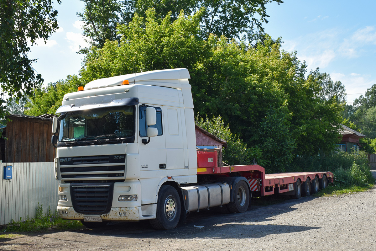 Новосибирская область, № В 311 РХ 154 — DAF XF105 FT