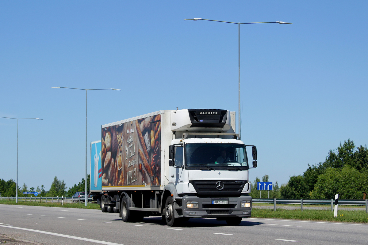 Литва, № JBZ 733 — Mercedes-Benz Axor 1828