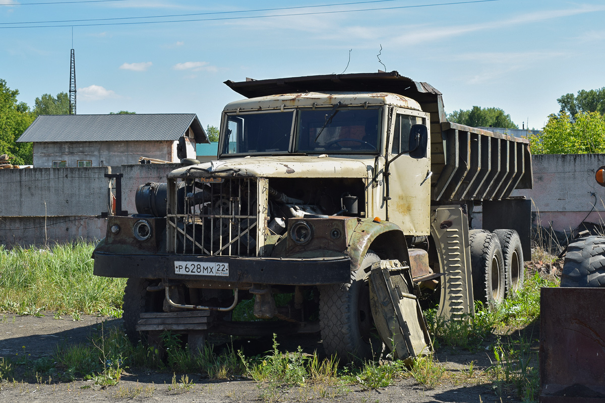 Алтайский край, № Р 628 МХ 22 — КрАЗ-256Б1