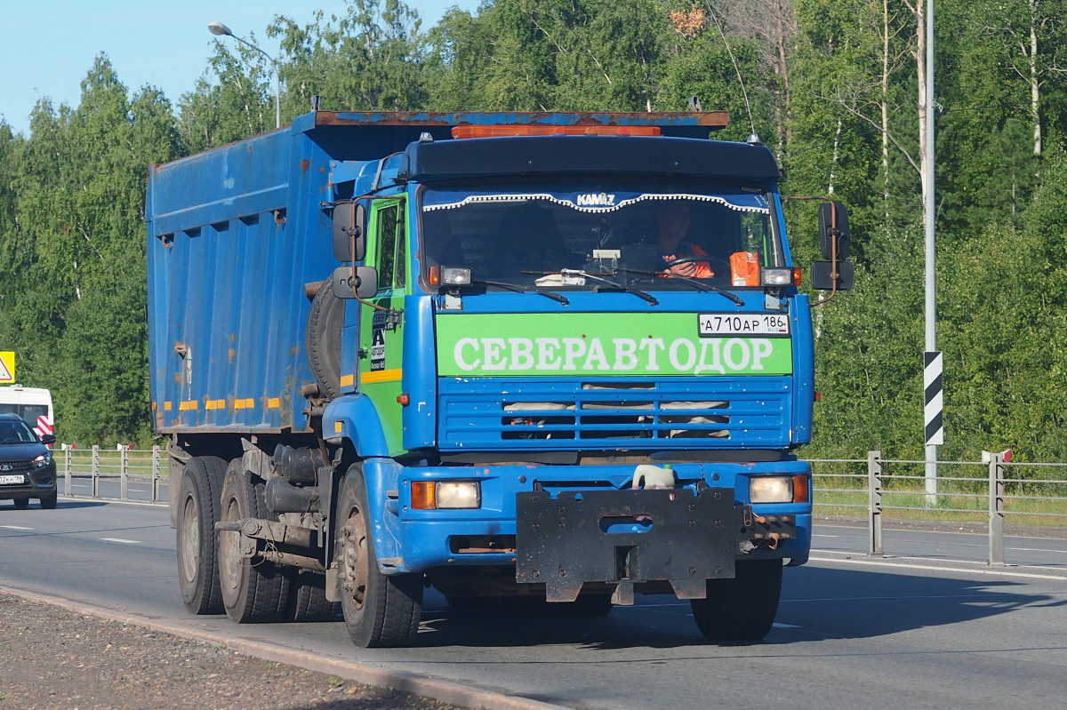 Ханты-Мансийский автоном.округ, № А 710 АР 186 — КамАЗ-6520 [652000]