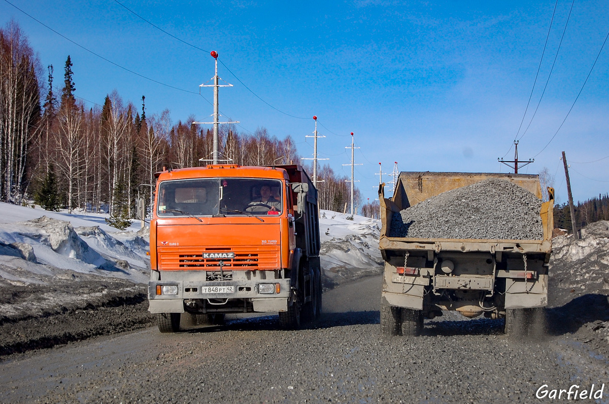 Кемеровская область, № Т 848 РТ 42 — КамАЗ-65115 [651150]