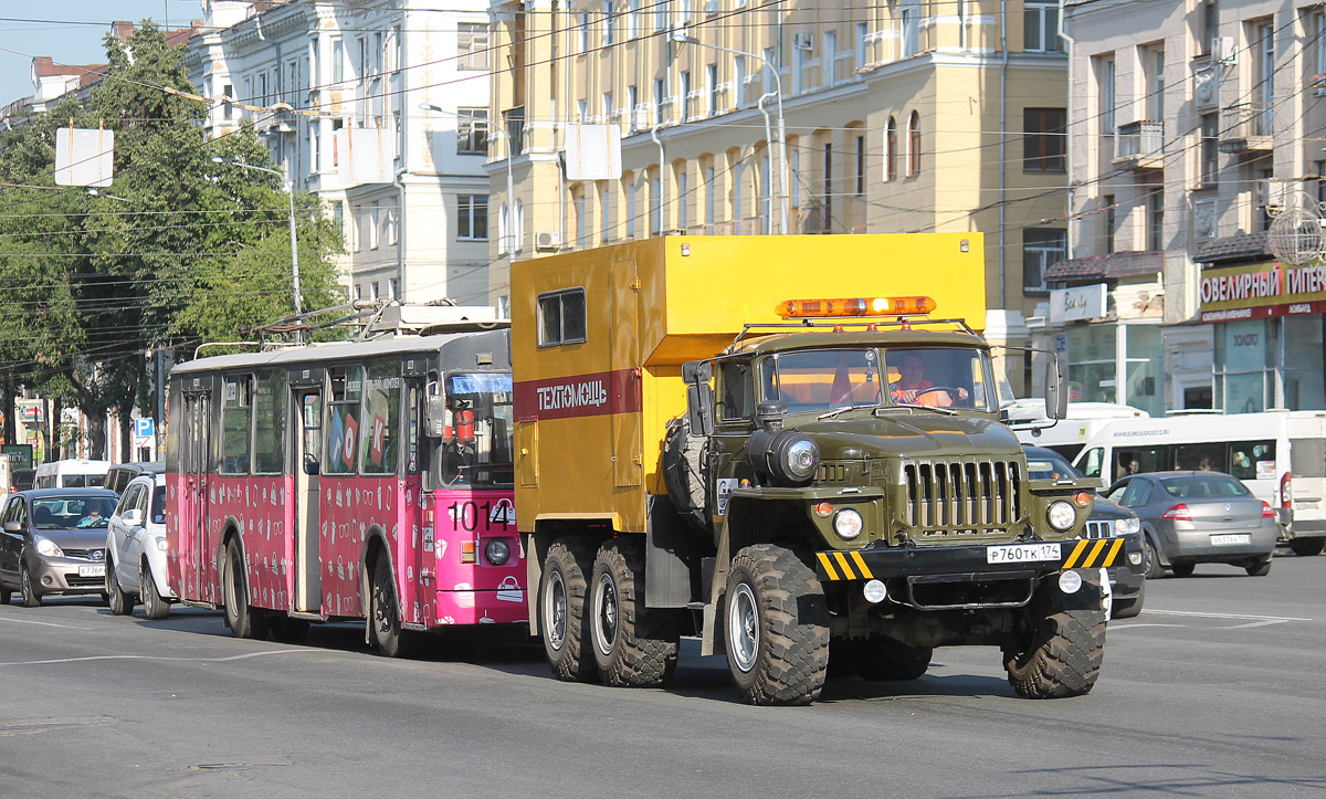 Челябинская область, № Р 760 ТК 174 — Урал-4320-10