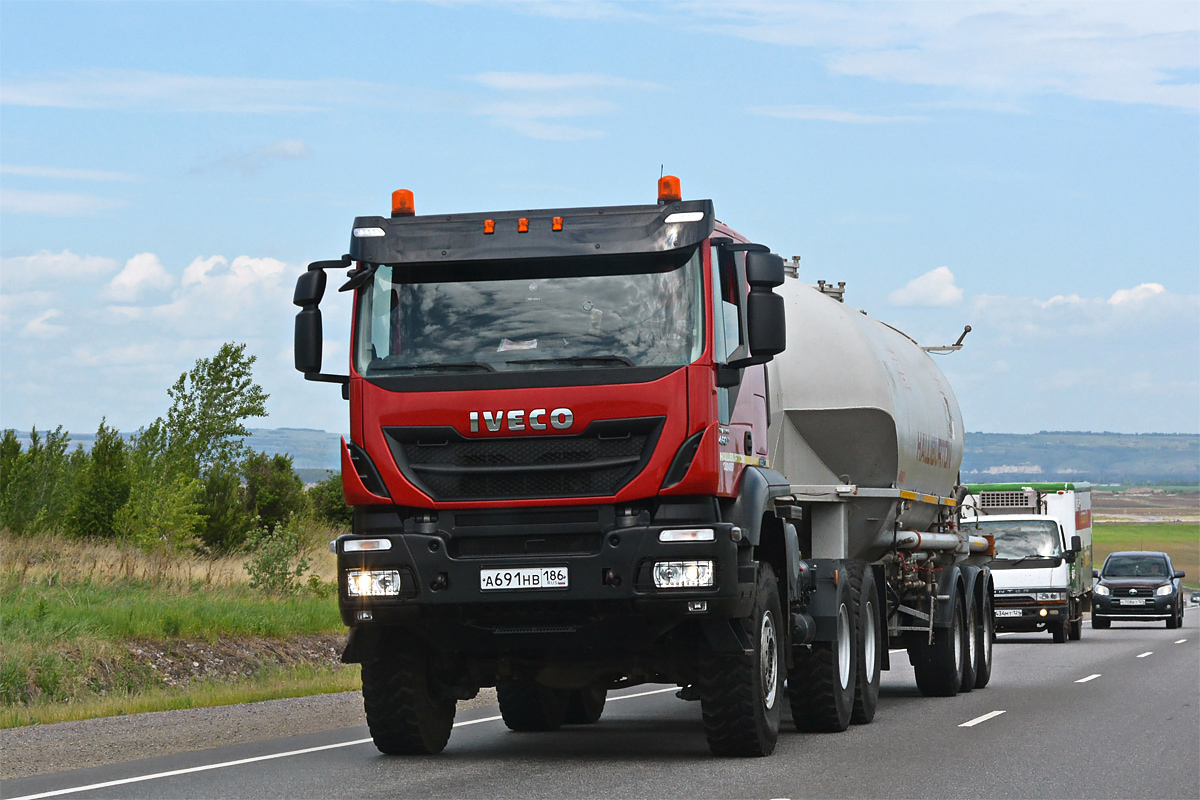 Ханты-Мансийский автоном.округ, № А 691 НВ 186 — IVECO-AMT Trakker ('2013)