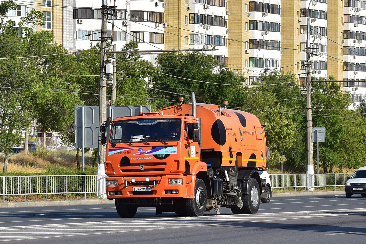 Волгоградская область, № В 574 ХМ 134 — КамАЗ-53605-L4