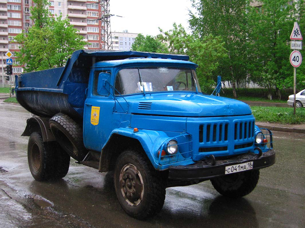 Удмуртия, № С 041 МА 18 — ЗИЛ-130 (общая модель)