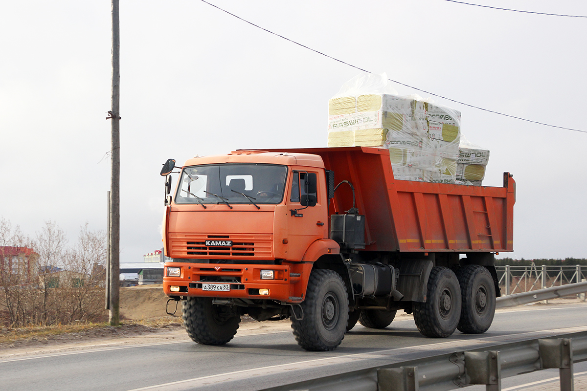 Ненецкий автономный округ, № А 389 КА 83 — КамАЗ-65222 [652220]