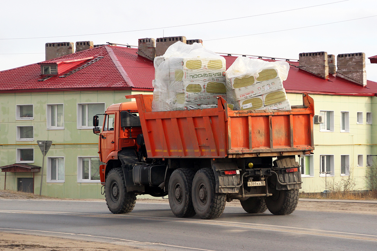 Ненецкий автономный округ, № А 389 КА 83 — КамАЗ-65222 [652220]