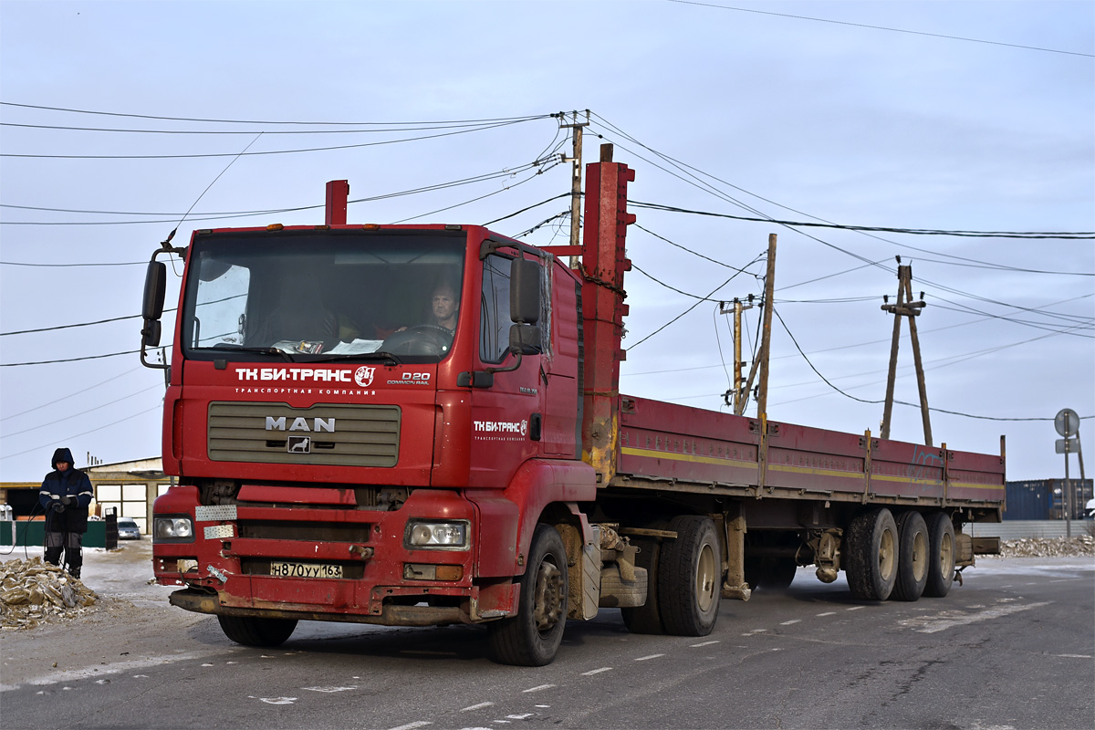 Самарская область, № Н 870 УУ 163 — MAN TGA 18.350