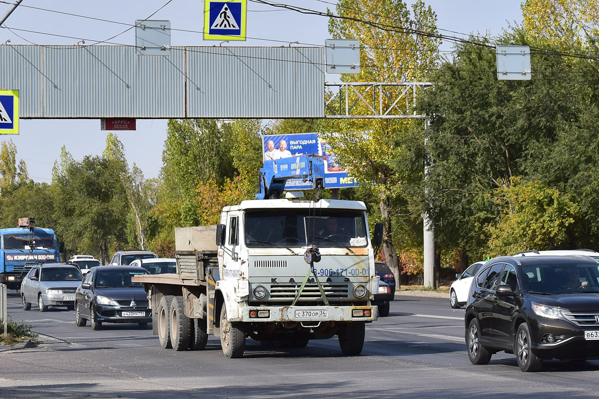 Волгоградская область, № С 370 ОР 34 — КамАЗ-53212