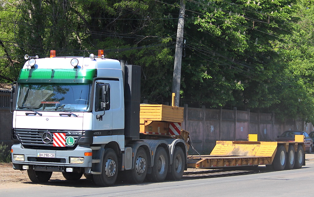 Одесская область, № ВН 2105 СВ — Mercedes-Benz Actros ('1997) 3353