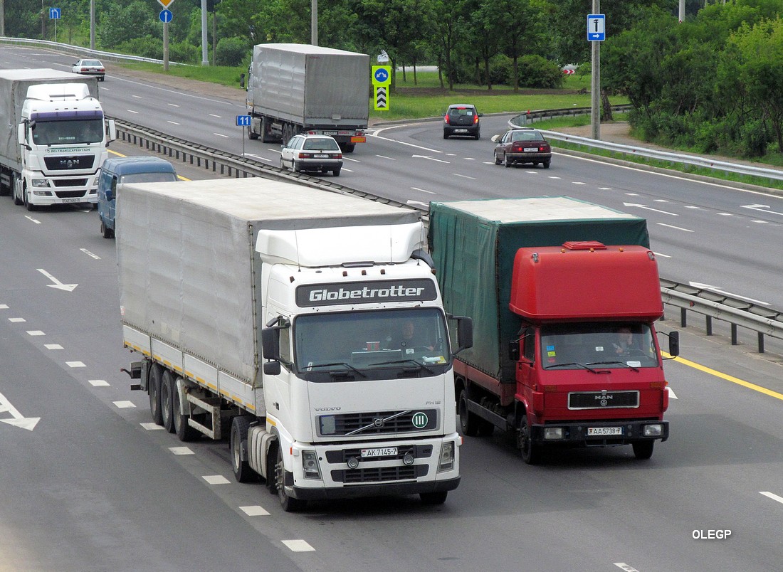 Минск, № АК 7145-7 — Volvo ('2002) FH12.400