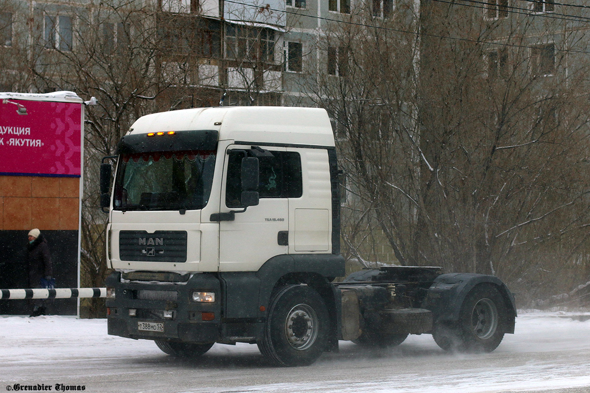 Саха (Якутия), № Т 388 МО 52 — MAN TGA 18.460