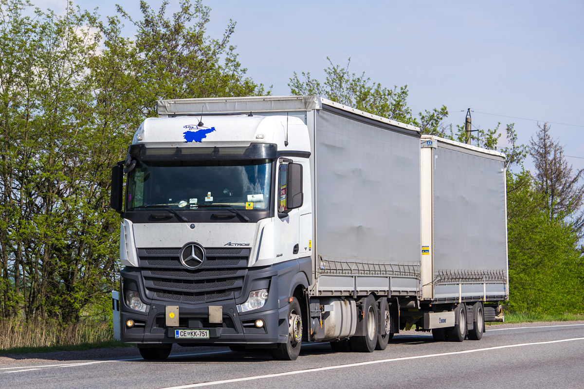 Словения, № CE KK-751 — Mercedes-Benz Actros ('2011)