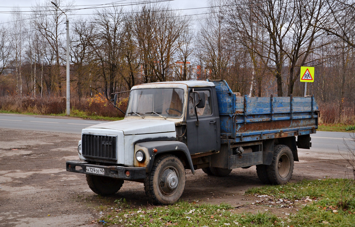 Калужская область, № А 729 ОЕ 40 — ГАЗ-3307