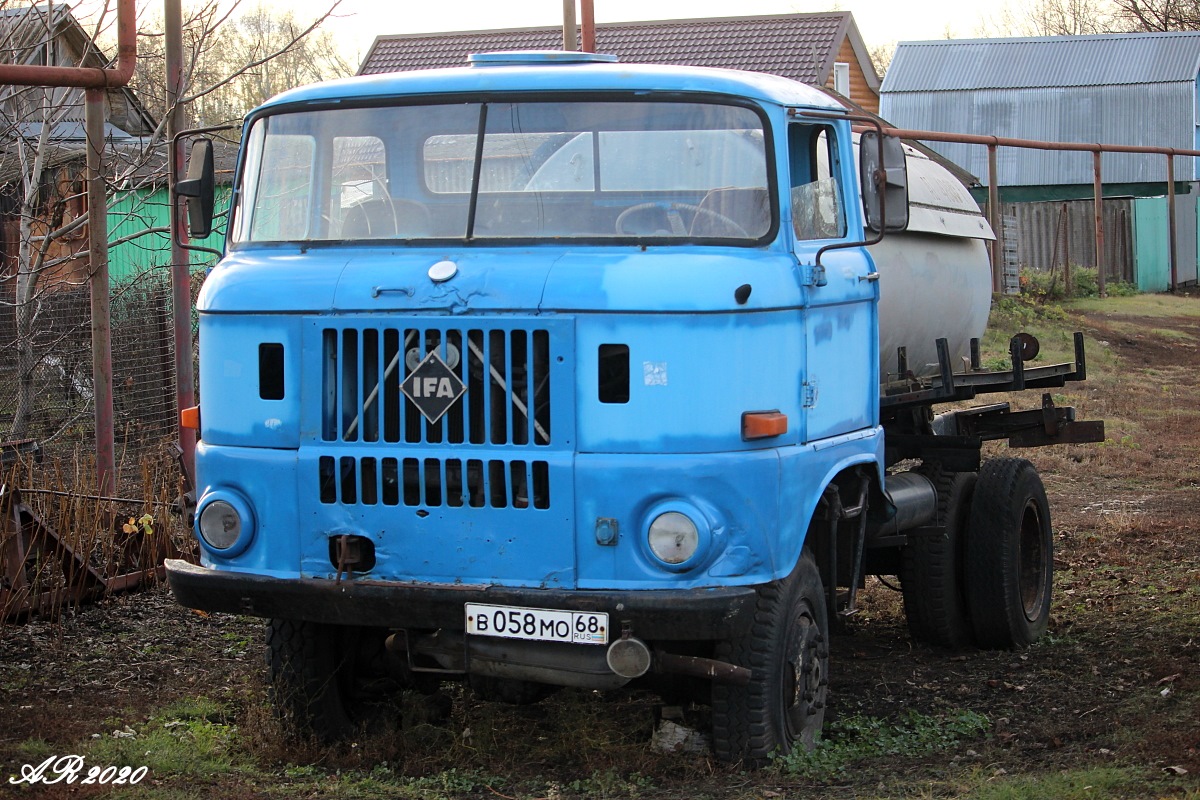 Тамбовская область, № В 058 МО 68 — IFA W50LA (общая модель)