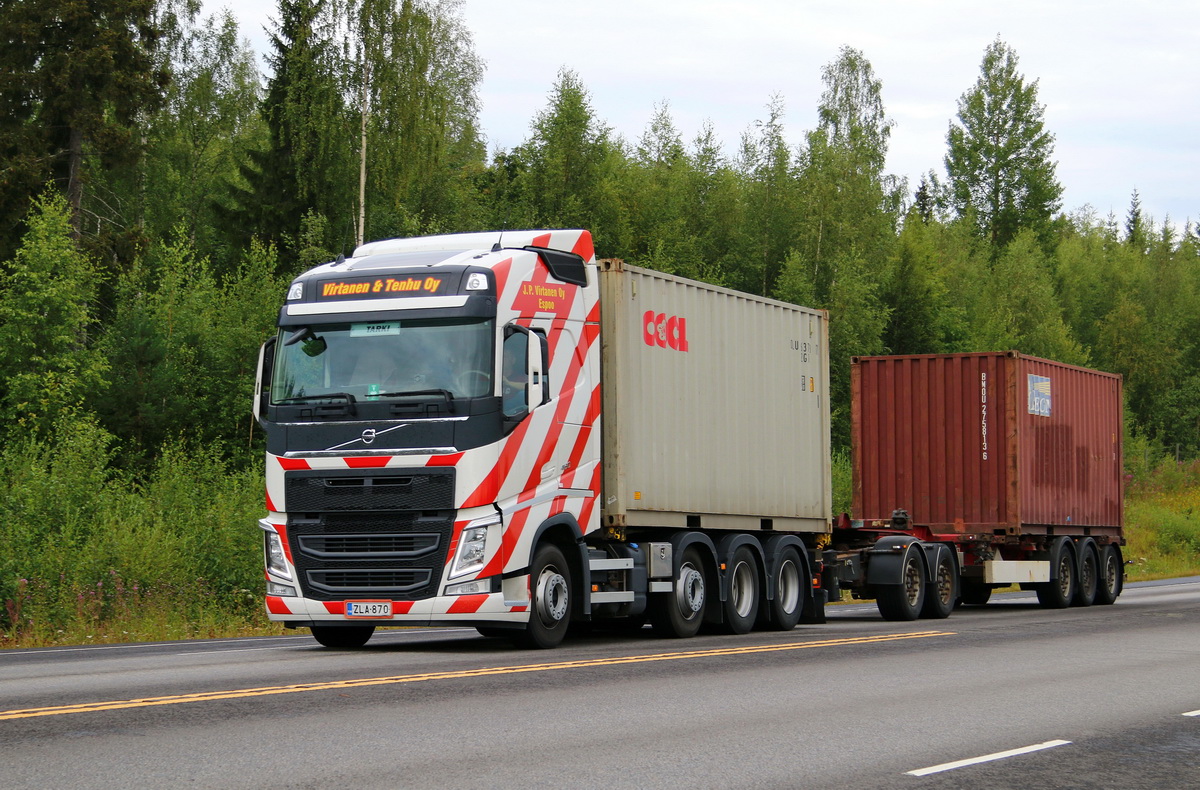 Финляндия, № ZLA-870 — Volvo ('2012) FH.460